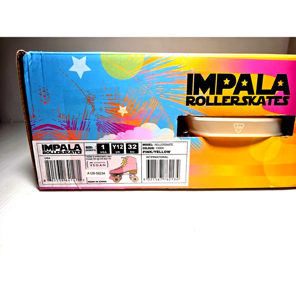Impala Roller Skates (Quad) Women's Sz 1 W/Original Box - Picture 7 of 9